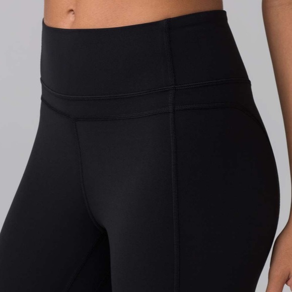 HTF 🍋 Lululemon Pushing Limits Crop (Nulu 21") - Picture 6 of 9